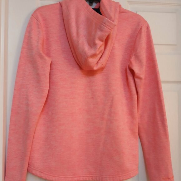 Under Armour Pink Sweatshirt with hood long Sleeve Size XS - Picture 10 of 14